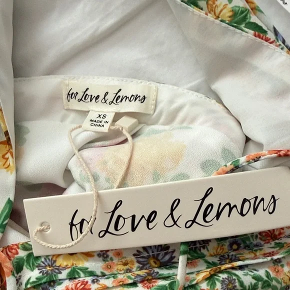 NEW For Love & Lemons - Rosalyn Maxi Dress - Picture 2 of 4